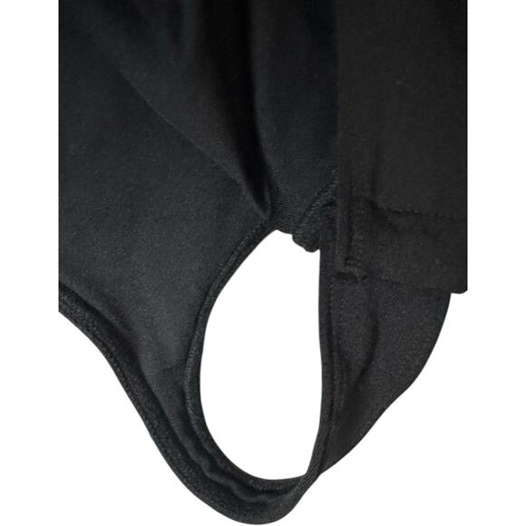 SWS Contour Black Long Sleeve Bodysuit Sz XL - Picture 4 of 6